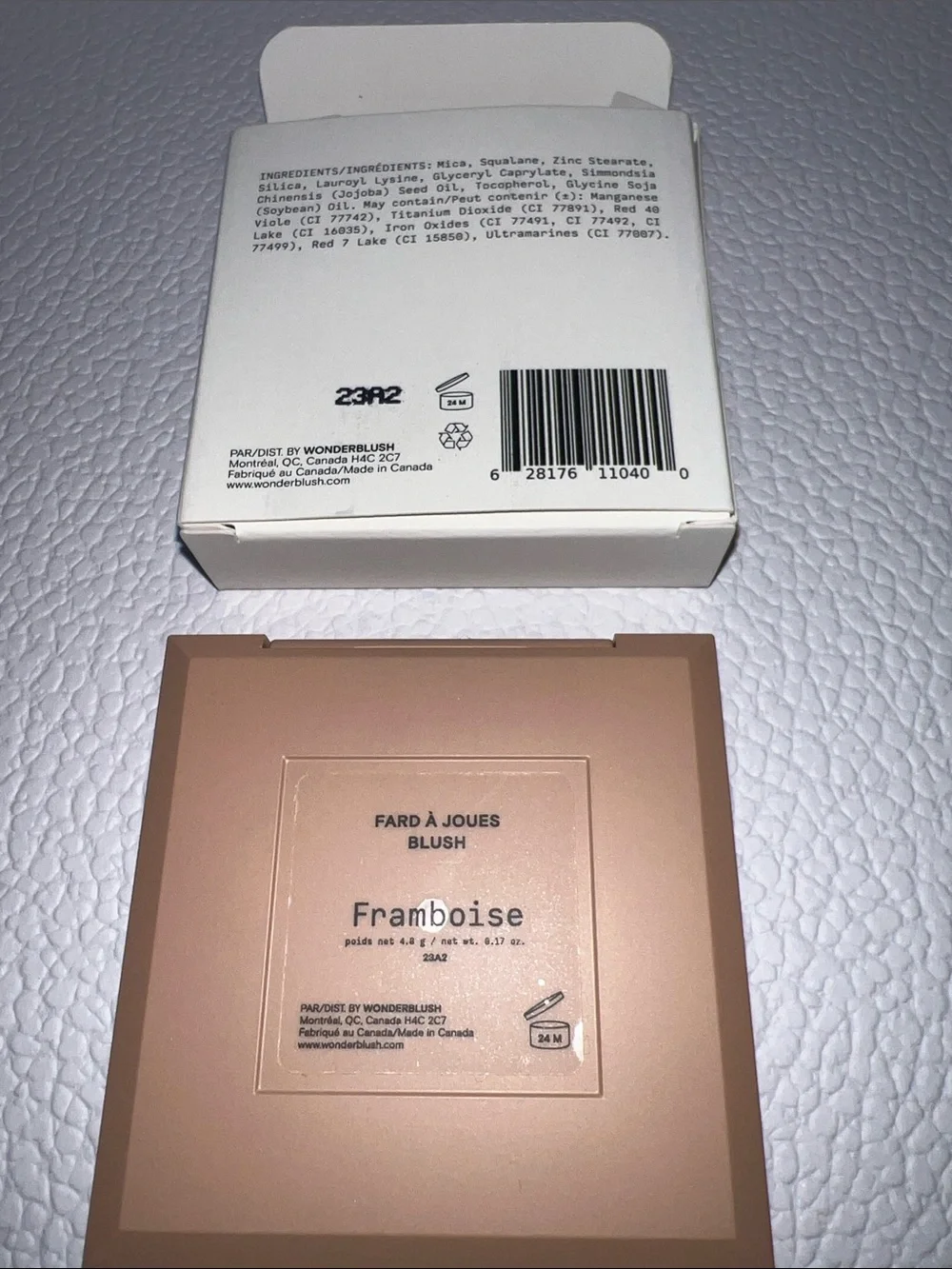 Wonderblush Le Fard  in Framboise - Deep Raspberry Red